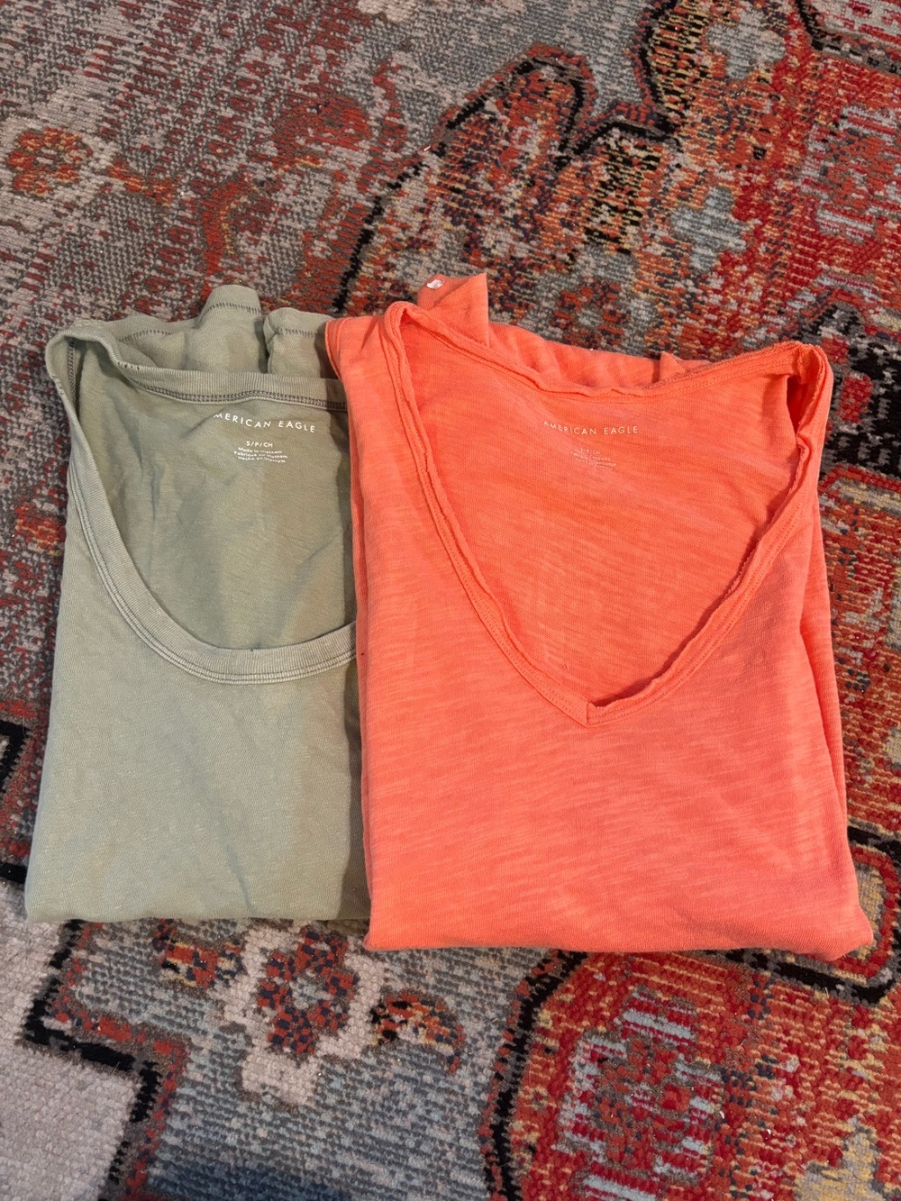 Lot of 2 American Eagle Tops Tee Tank Women's Small NWT